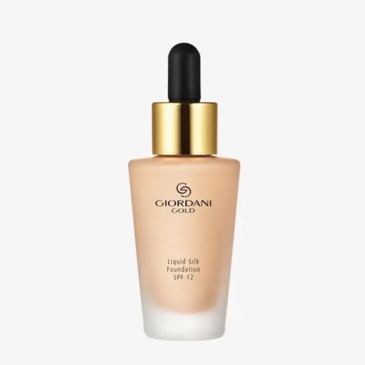 Fond de ten lichid FPS 12 Giordani Gold Silk - Vanilla, 30 ml