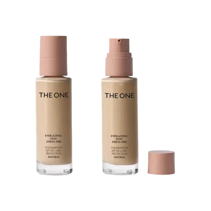 Fond de ten SPF 20 + UVA THE ONE Everlasting Sync Stress-Free, Oriflame, Light Beige, 30ml