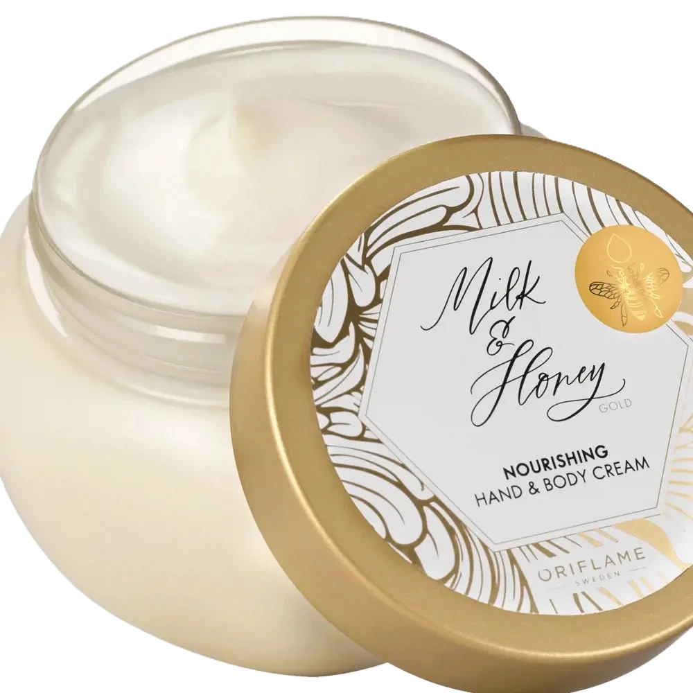 Crema hranitoare pentru maini si corp Milk & Honey Gold, 250 ml