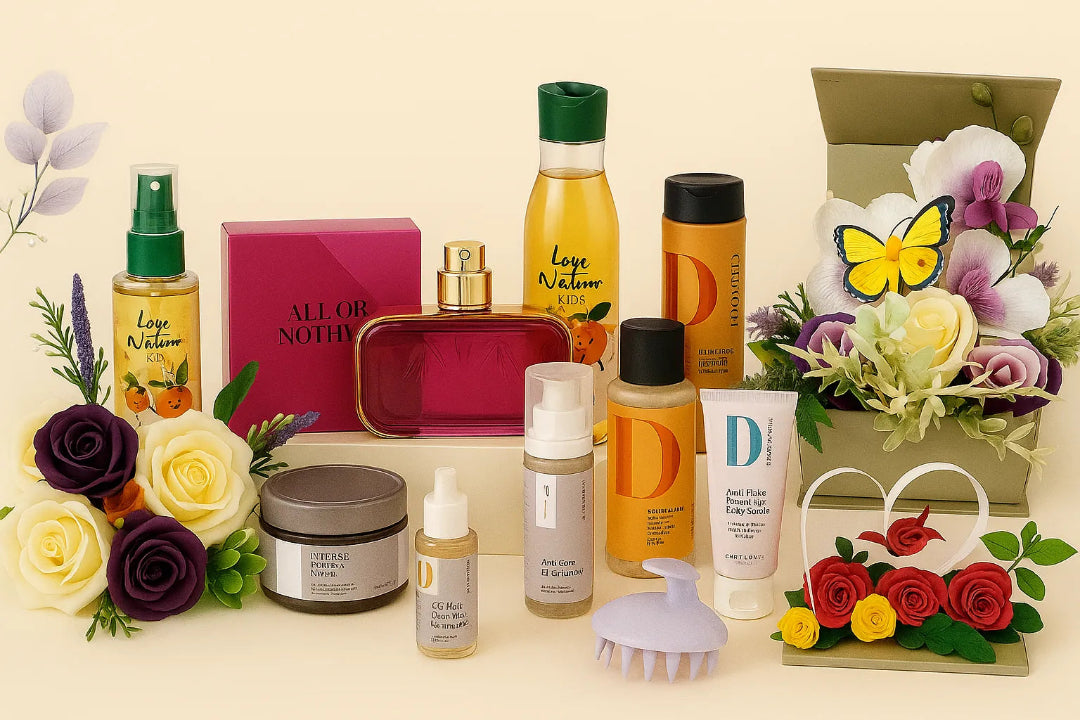 Produse Oriflame cu aranjamente florale IVESA HOUSE