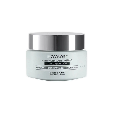 Crema de zi bogata Novage+ Multi-Active Anti-Ageing, 50 ml, NovAge