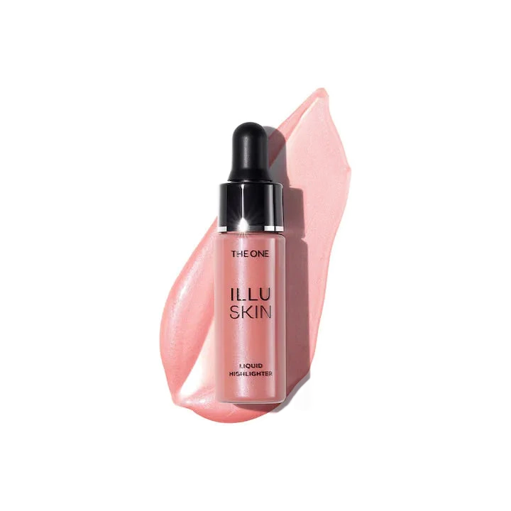 Fard si iluminator 2 in 1 Oriflame THE ONE Illuskin High Dimension, efect multidimensional, Soft Pink, 15ml