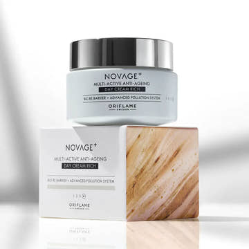 Cremă de zi bogată Novage+ Multi-Active Anti-Ageing