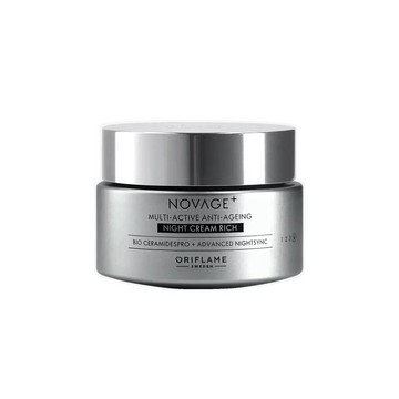 Cremă de noapte bogată Novage+ Multi-Active Anti-Ageing