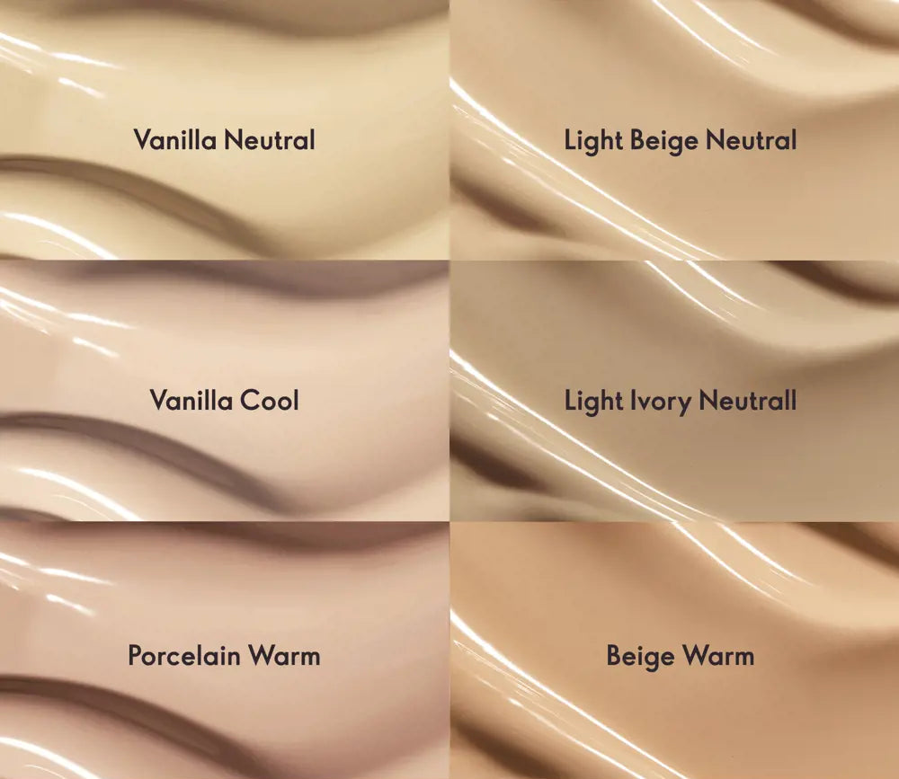 Fond de ten cu ser anti-imbatranire SPF 12 + UVA Giordani Gold, Vanilla Cool, 30ml