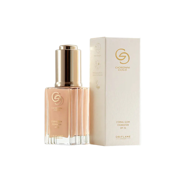 Fond de ten SPF 25 Giordani Gold Eternal Glow - Porcelain Warm, 30 ml