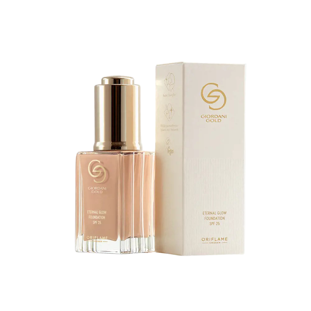 Fond de ten SPF 25 Giordani Gold Eternal Glow - Ivory Neutral, 30 ml