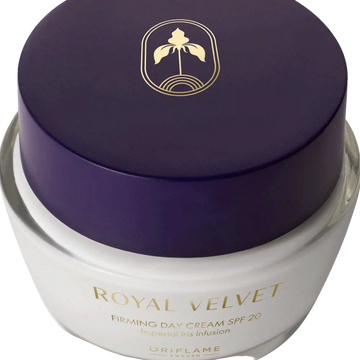 Cremă de zi cu efect de fermitate SPF 20 Royal Velvet