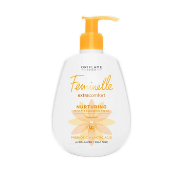 Gel-cremă pentru igiena intimă cu gălbenele Feminelle Extra Comfort Oriflame, 300ml