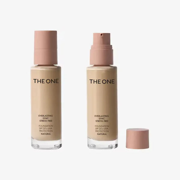 Fond de ten SPF 20 + UVA THE ONE Everlasting Sync Stress-Free, Oriflame, Light Beige, 30ml