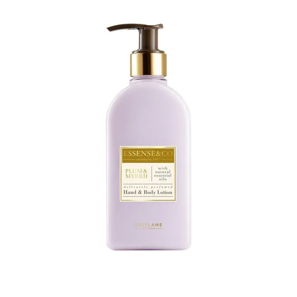 Balsam de corp Oriflame Essense&Co, hidratare cu uleiuri esentiale, prune si mir, 300ml
