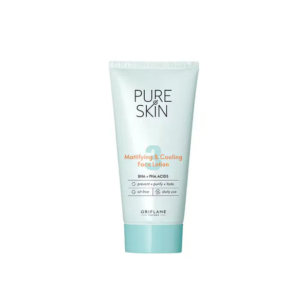 Crema de fata Oriflame Pure Skin matifianta, cu BHA si PHA, 50ml