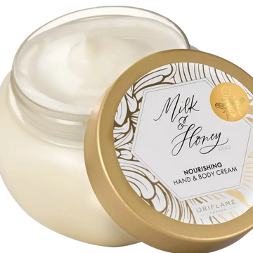 Crema hranitoare pentru maini si corp Milk & Honey Gold, 250 ml