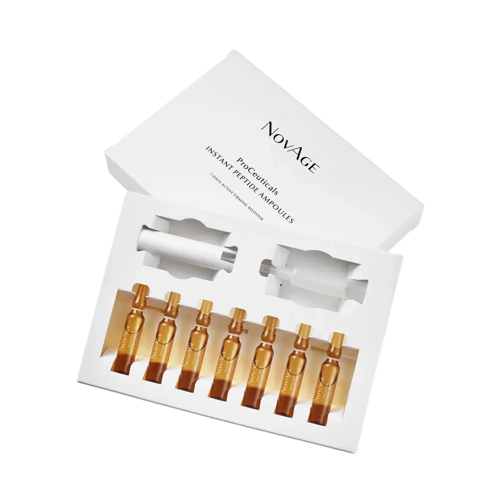 Ser fiole cu peptide cu efect instantaneu de fermitate & lifting NovAge ProCeuticals