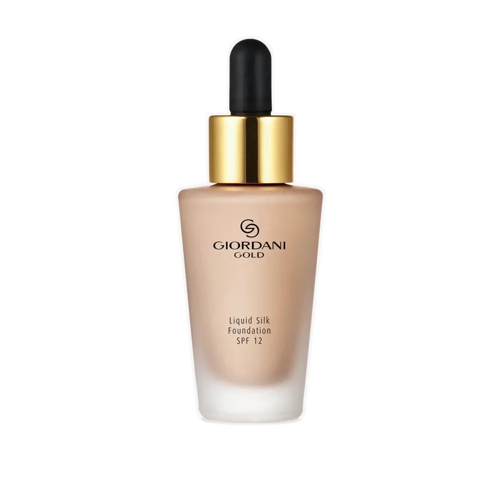 Fond de ten lichid SPF 12 Giordani Gold Silk, Light Ivory, 30ml