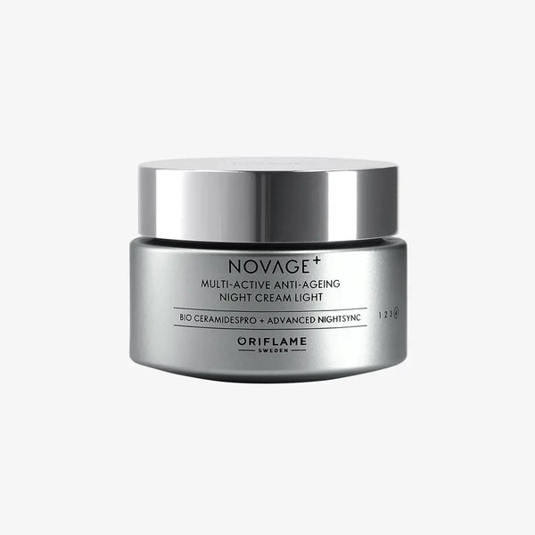 Crema de fata Oriflame Novage+, anti-imbatranire, regenerare nocturna, 50 ml