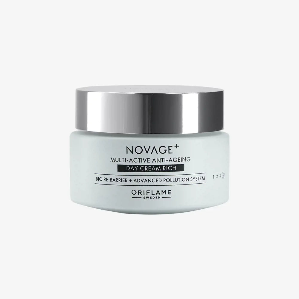 Crema de zi bogata Novage+ Multi-Active Anti-Ageing, 50 ml, NovAge