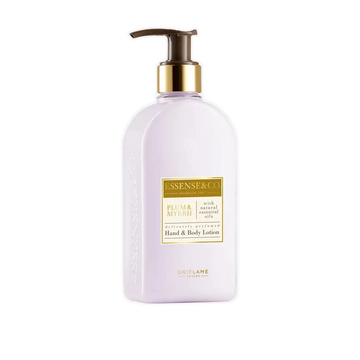 Balsam de corp Oriflame Essense&Co, hidratare cu uleiuri esentiale, prune si mir, 300ml
