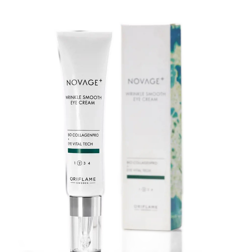 Cremă de ochi Novage+ Wrinkle Smooth
