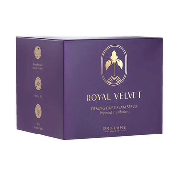 Crema de zi SPF15 cu efect reparator Royal Velvet, 50ml