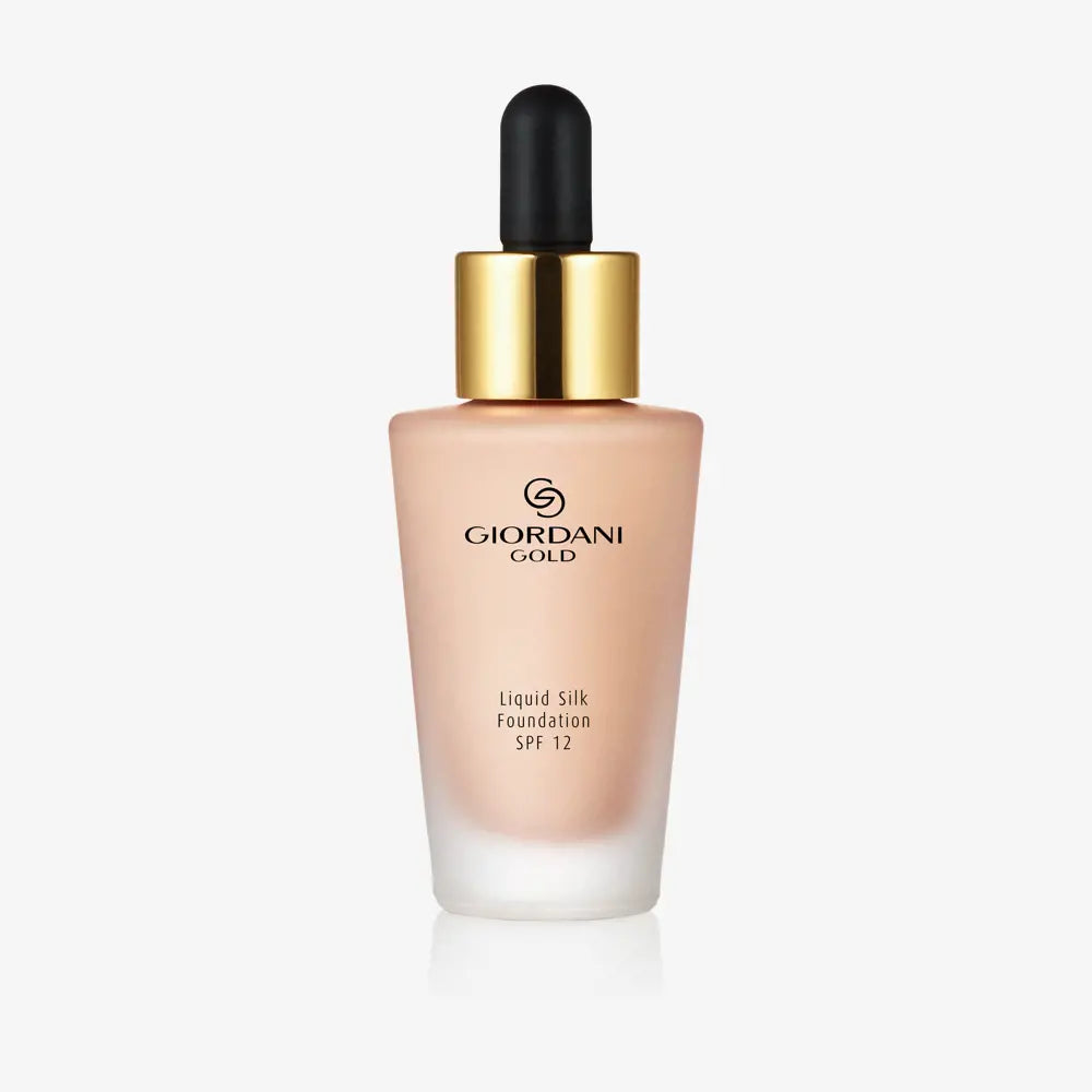 Fond de ten lichid FPS 12 Giordani Gold Silk - Porcelain, 30 ml